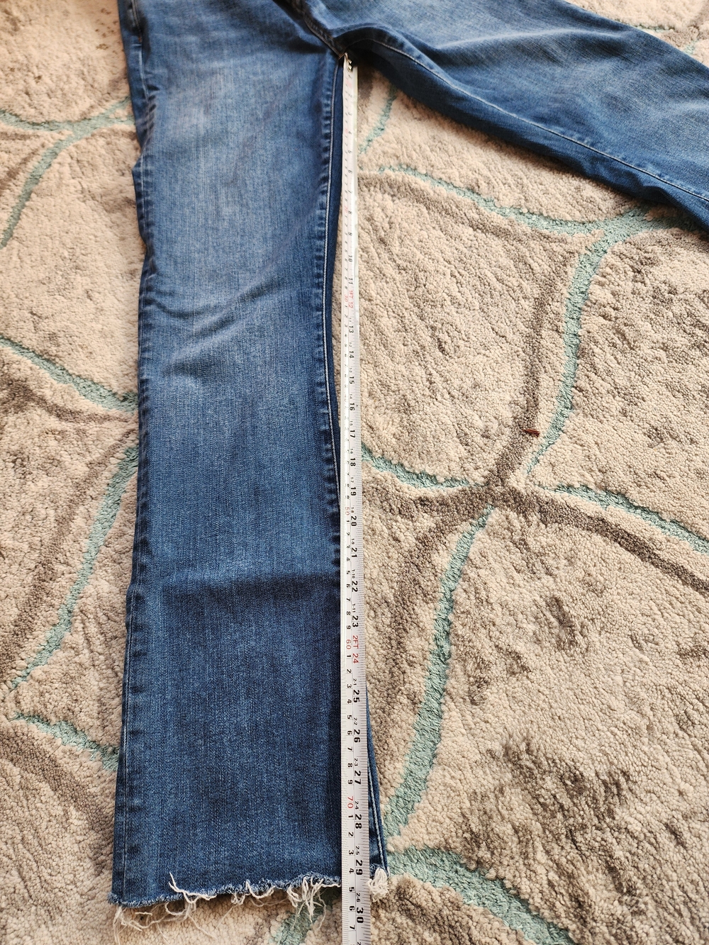 FRAME Le High Straight Long Denim Jeans Women’s Size 29 High Rise Stretch - Picture 15 of 16